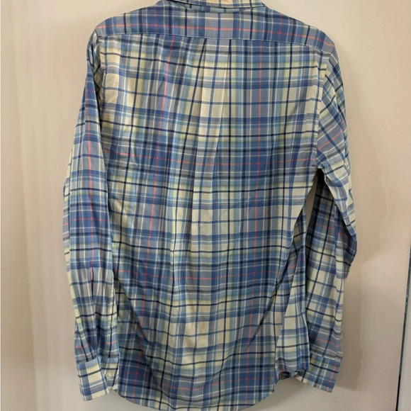 Vineyard Vines Men XS Slim Fit Tucker LS Shirt - Blue Multi-color Plaid - Picture 3 of 6